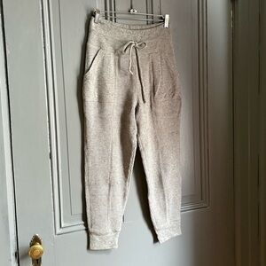 Out From Under waffle knit gray joggers